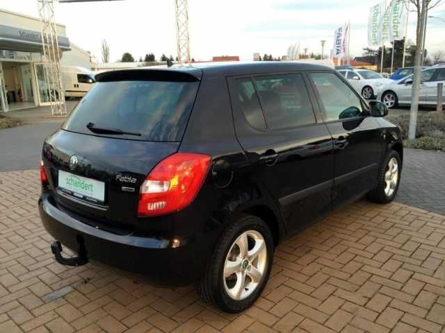 Gebraucht Skoda Fabia Family 86 PS (63 kW) 2011 Schwarz metallic Kleinwagen