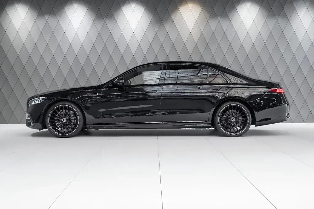 Neu Mercedes S580 AMG 560 PS (411 kW) 2026 Schwarz Limousine