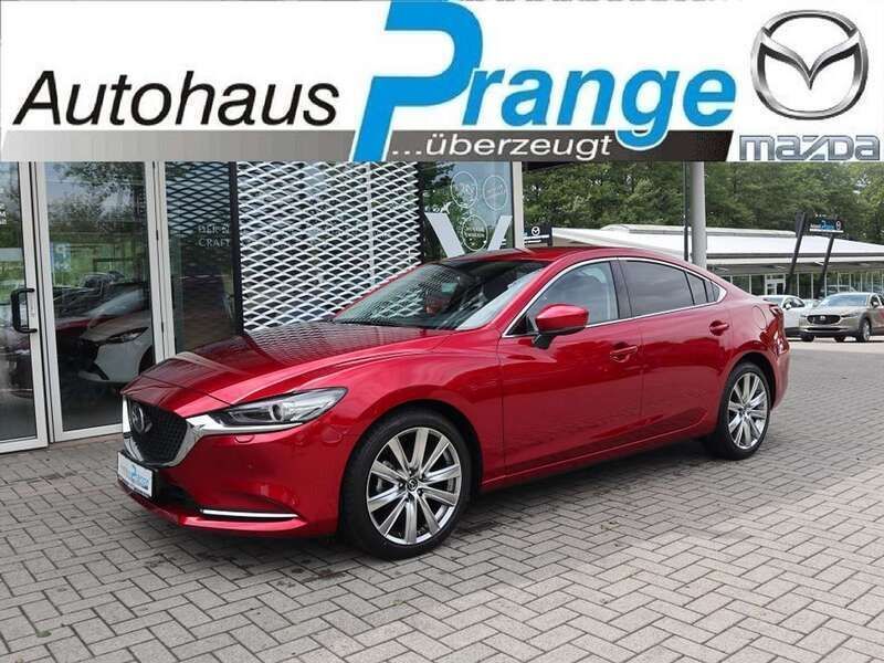 Soul red crystal Gebraucht 2024 Mazda 6 Exclusive-Line Limousine | 29.885 € (Fairer Preis) - Bild 1/4