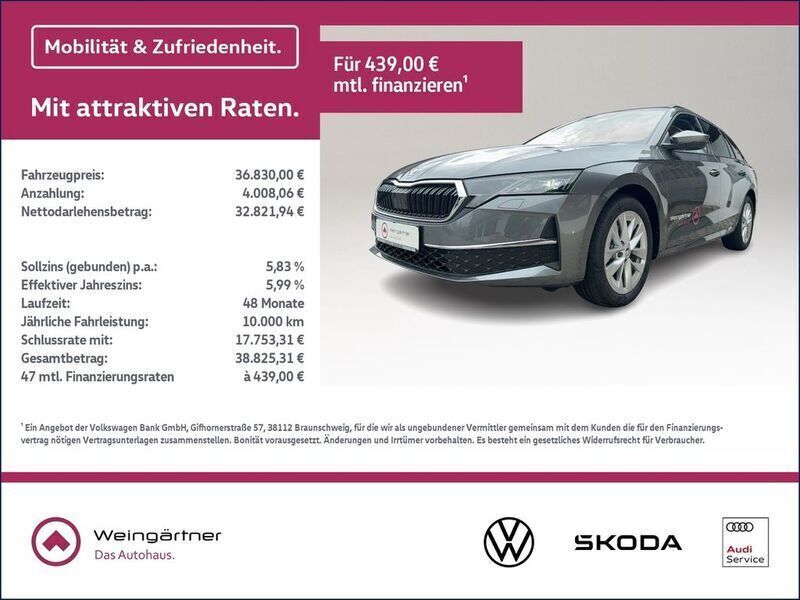 Othercolor Gebraucht 2024 Skoda Octavia Selection Kombi | 31.320 € (Guter Preis) - Bild 1/4