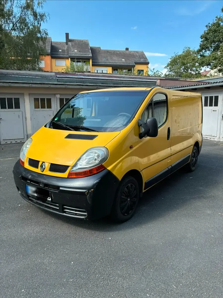 Gebraucht Renault Trafic 101 PS (74 kW) 2004 Gelb Van / Kleinbus