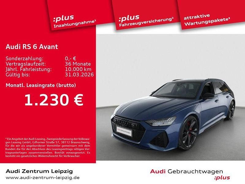 Gebraucht Audi RS6 Ambiente 600 PS (441 kW) 2025 Ascariblau metallic Kombi