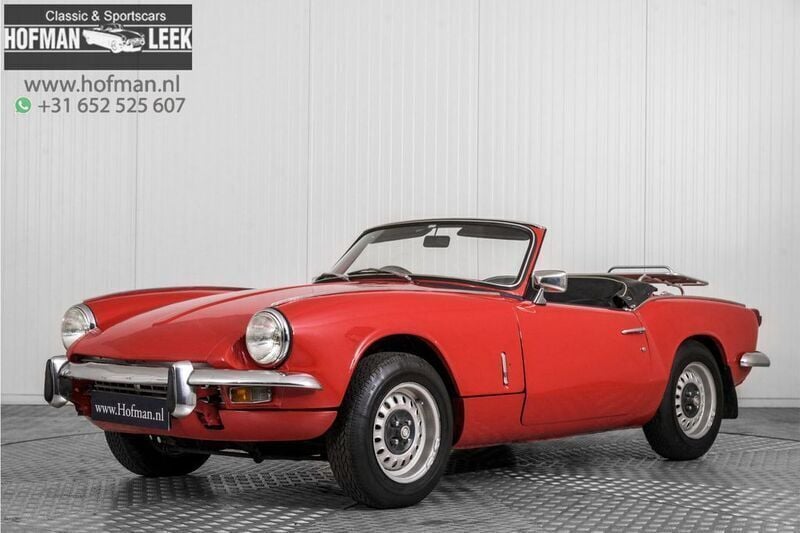 Rot Gebraucht 1968 Triumph Spitfire Cabrio | 11.900 € - Bild 1/4