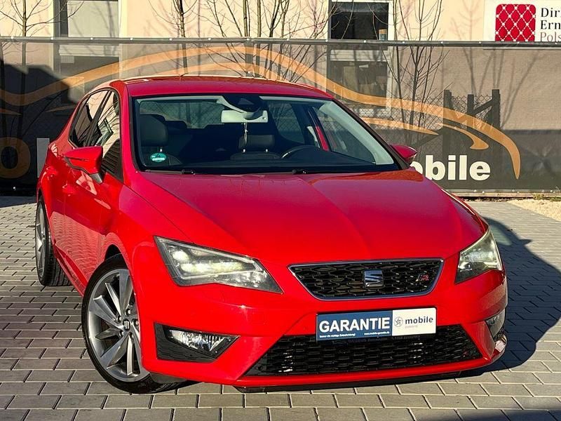 Rot Gebraucht 2014 Seat Leon FR Limousine | 11.450 € (Guter Preis) - Bild 1/4