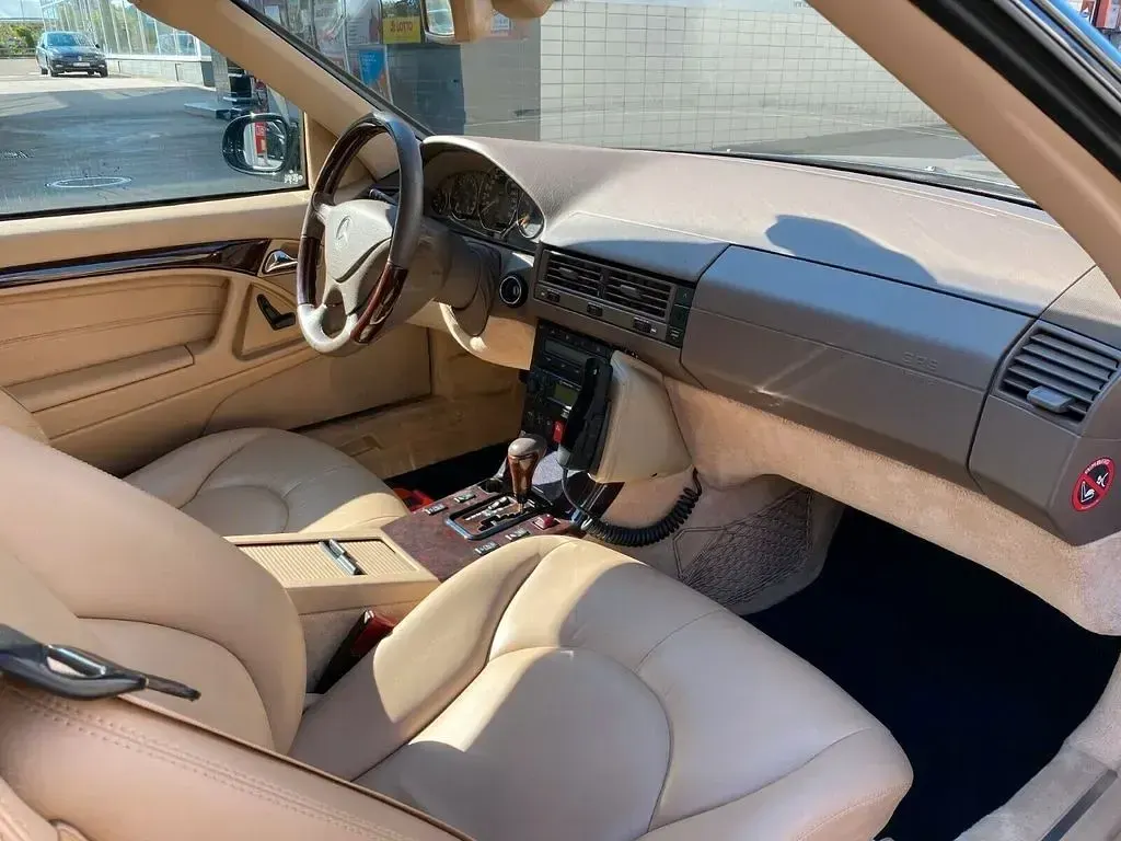 Gebraucht Mercedes SL320 AMG 224 PS (164 kW) 1999 Schwarz Cabrio