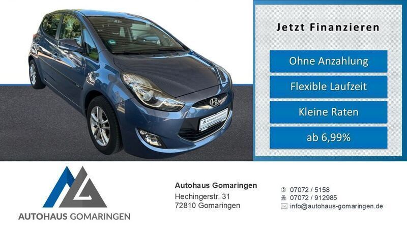 Blau Gebraucht 2014 Hyundai ix20 Van / Kleinbus | 9.999 € (Fairer Preis) - Bild 1/4
