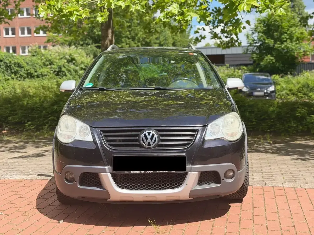 Gebraucht VW Polo Cross 101 PS (74 kW) 2008 Schwarz Kleinwagen