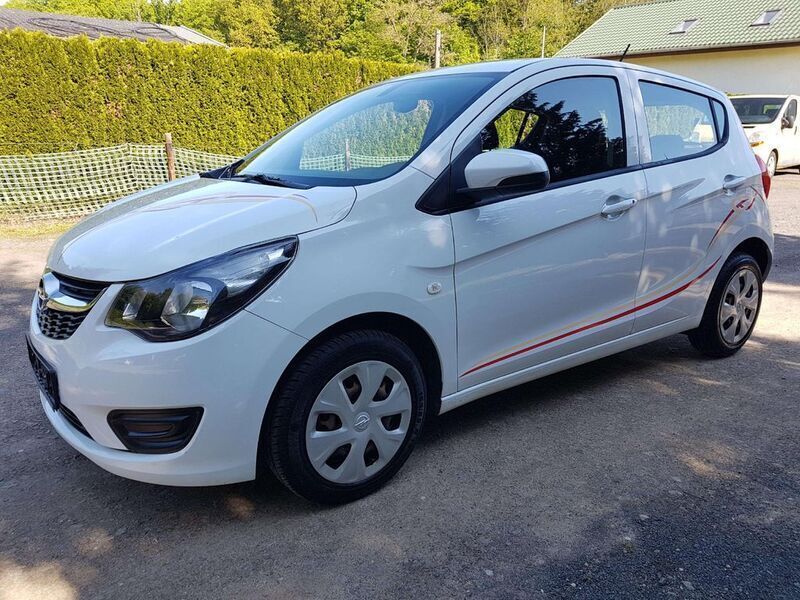 Weiß Gebraucht 2016 Opel Karl Edition Kleinwagen | 5.550 € (Guter Preis) - Bild 1/4