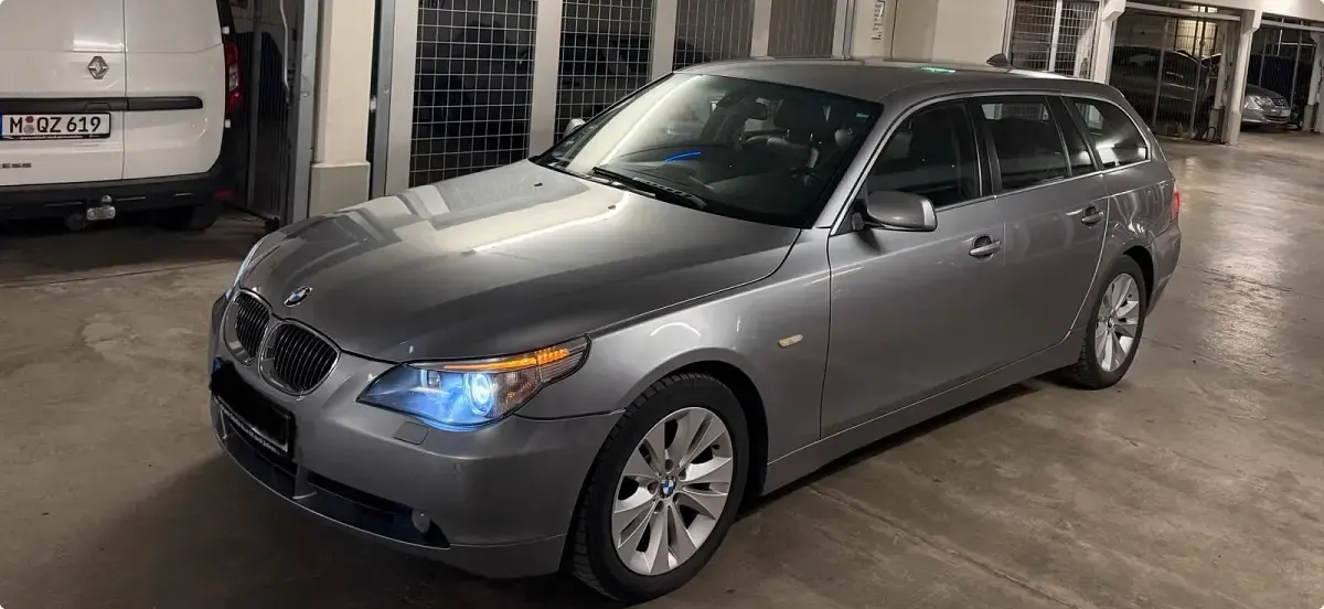 Gebraucht BMW 525 218 PS (160 kW) 2006 Grau Kombi