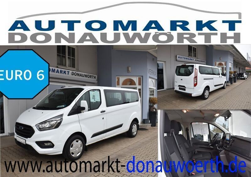 Weiß frostweiß Gebraucht 2021 Ford Transit Custom Trend Van / Kleinbus | 30.995 € (Teuer) - Bild 1/4