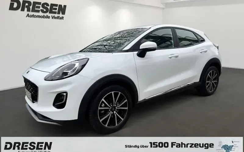 Gebraucht Ford Puma Titanium 125 PS (91 kW) 2022 Weiß SUV
