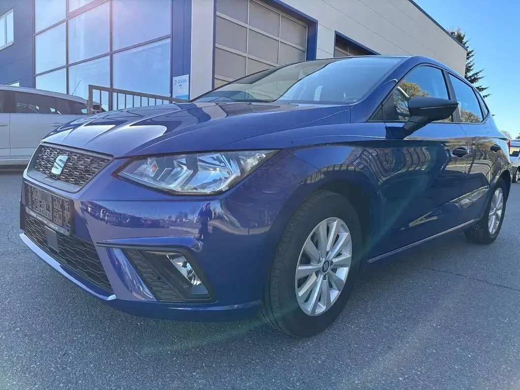 Usata Seat Ibiza Reference 95 CV (69 kW) 2018 Blu Utilitaria