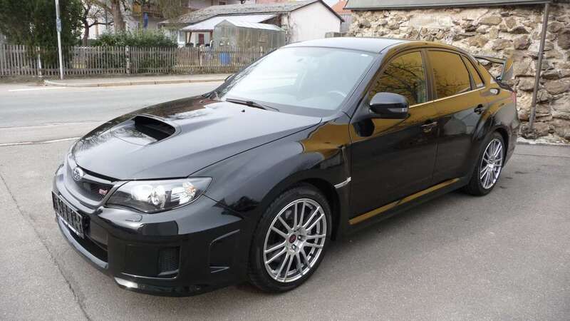 Obsidian black pearl Gebraucht 2013 Subaru WRX STI Limousine | 29.000 € (Fairer Preis) - Bild 1/4