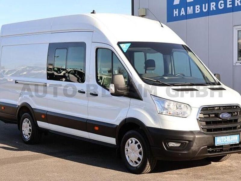 Gebraucht Ford Transit 131 PS (96 kW) 2021 Frostweiß Van / Kleinbus