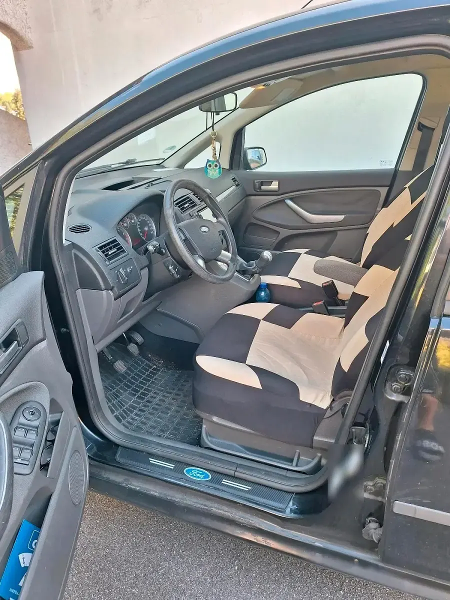 Gebraucht Ford C-MAX 101 PS (74 kW) 2007 Schwarz Van / Kleinbus
