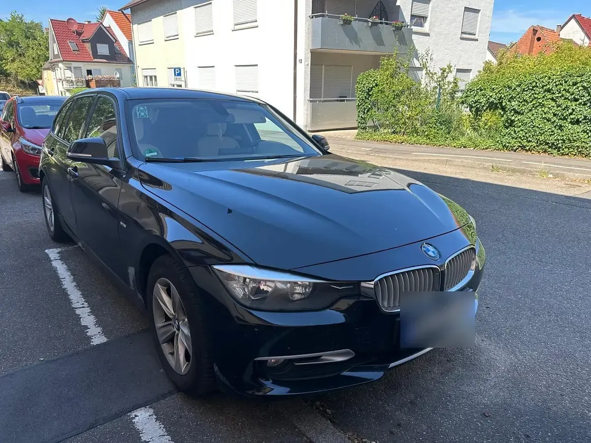 Gebraucht BMW 316 136 PS (100 kW) 2014 Schwarz Kombi