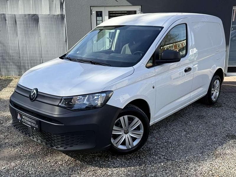 Gebraucht VW Caddy Basis 122 PS (89 kW) 2021 Weiß Van / Kleinbus