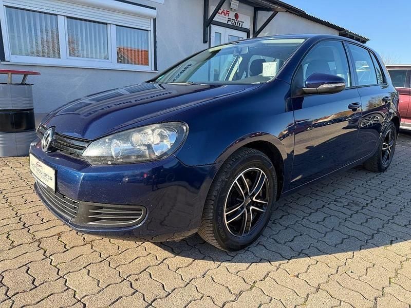 Blau Gebraucht 2008 VW Golf VI Trendline Kleinwagen | 4.999 € (Fairer Preis) - Bild 1/4