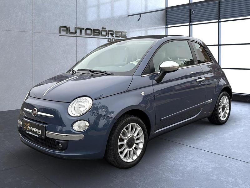 Blau Gebraucht 2014 Fiat 500C Cabrio | 7.999 € (Fairer Preis) - Bild 1/4
