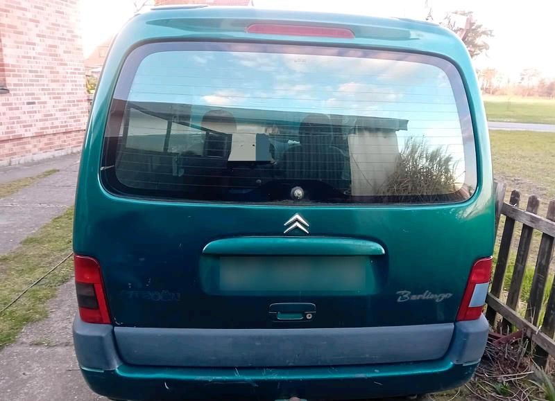 Gebraucht Citroën Berlingo 90 PS (66 kW) 2000 Grün Van / Kleinbus