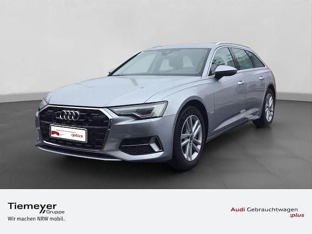 Florettsilber metallic Gebraucht 2024 Audi A6 Advanced Kombi | 44.180 € (Superpreis) - Bild 1/4