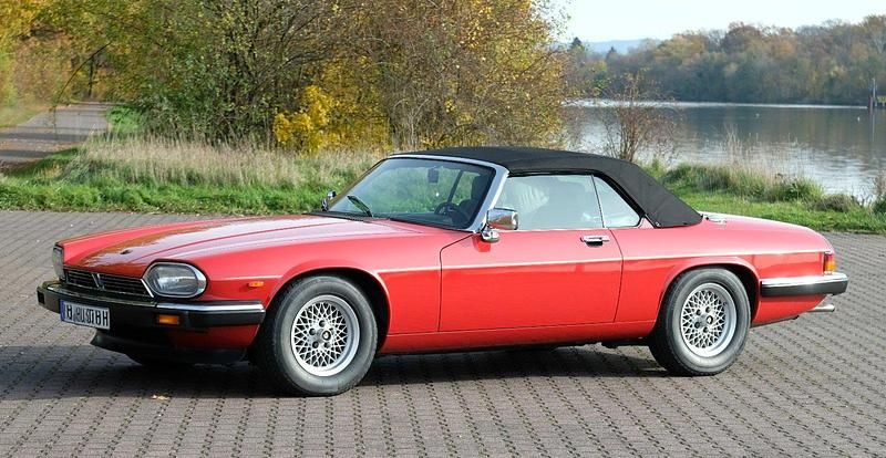Rot Gebraucht 1990 Jaguar XJS S Cabrio | 28.500 € - Bild 1/4