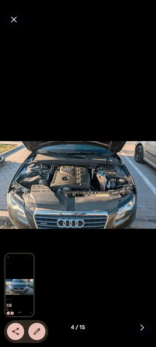 Gebraucht Audi A4 S-Line 211 PS (155 kW) 2010 Grau Kombi