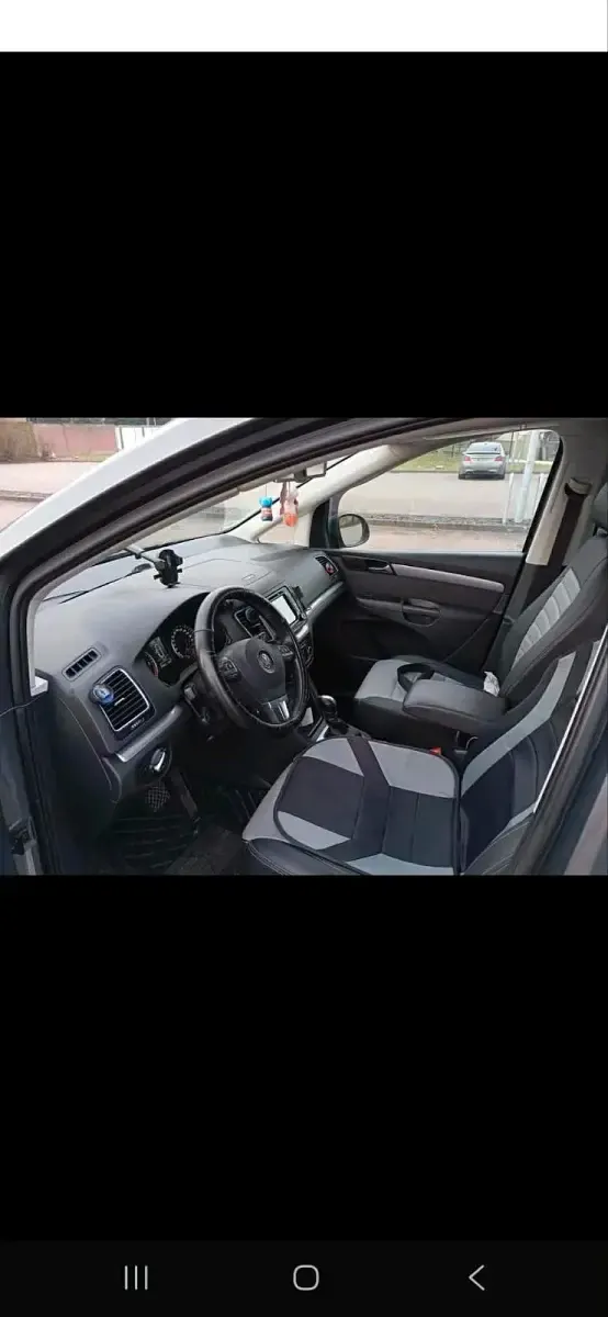 Gebraucht VW Sharan 105 PS (77 kW) 2012 Grau Van / Kleinbus