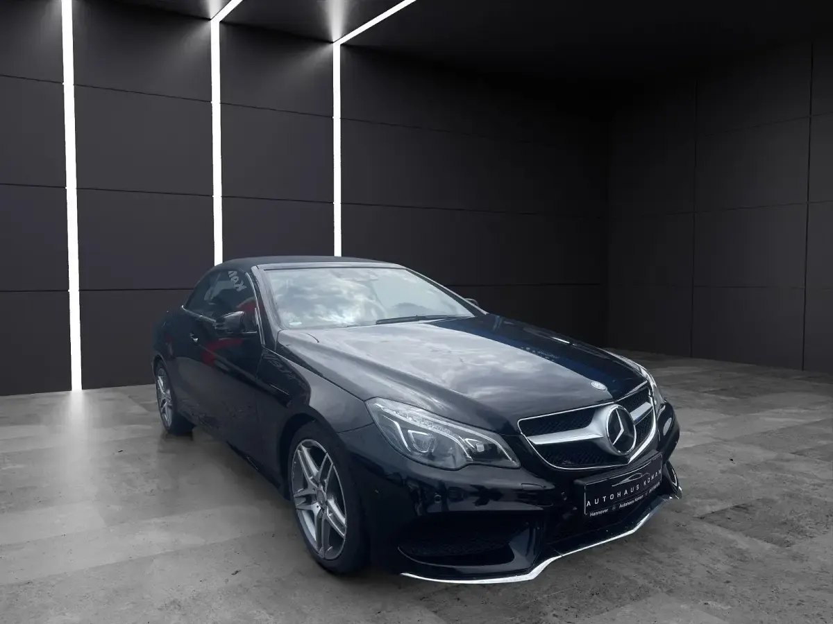 Gebraucht Mercedes E350 AMG line 252 PS (185 kW) 2014 Schwarz Cabrio
