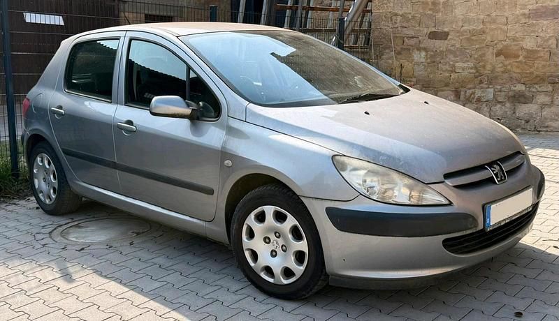 Gebraucht Peugeot 307 109 PS (80 kW) 2003 Silber Kleinwagen