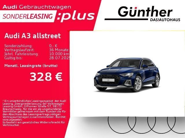 Blau Gebraucht 2024 Audi A3 Sport Limousine | 37.000 € (Teuer) - Bild 1/4