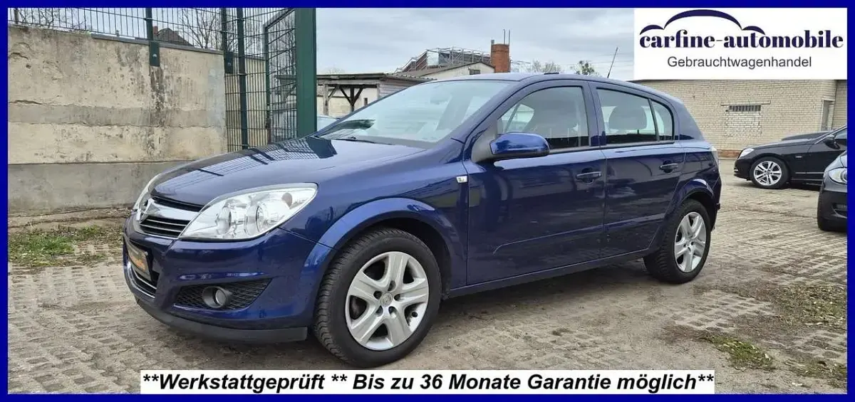 Gebraucht Opel Astra Edition 116 PS (85 kW) 2009 Blau Limousine