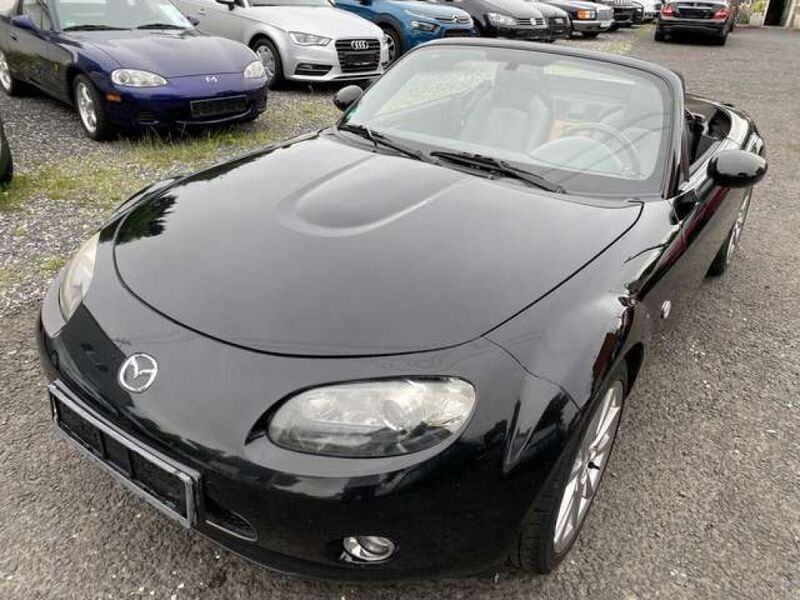 Brilliant black Gebraucht 2008 Mazda MX5 Inclusive Cabrio | 4.990 € - Bild 1/4