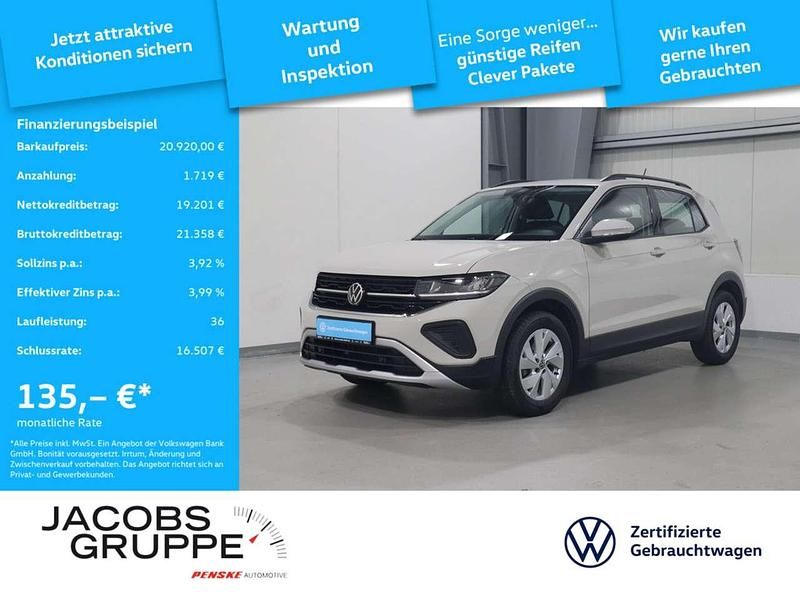 Grau Gebraucht 2025 VW T-Cross Life SUV | 20.920 € (Guter Preis) - Bild 1/3
