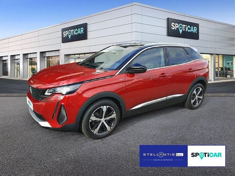 Rot Gebraucht 2023 Peugeot 3008 GT SUV | 29.790 € (Teuer) - Bild 1/4