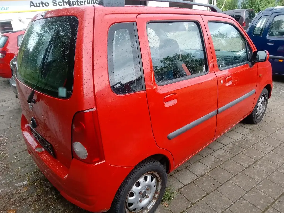 Gebraucht Opel Agila 60 PS (44 kW) 2005 Rot Van / Kleinbus
