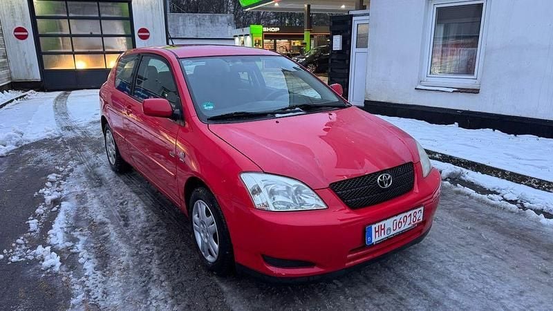 Gebraucht Toyota Corolla 97 PS (71 kW) 2002 Rot Kleinwagen