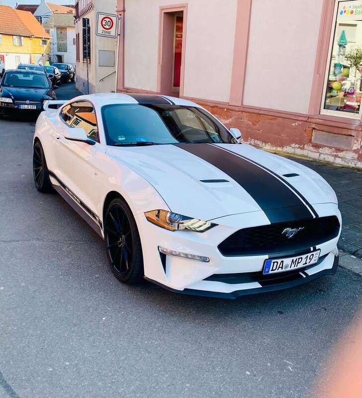 Weiß Gebraucht 2018 Ford Mustang Coupé | 25.590 € (Superpreis) - Bild 1/4