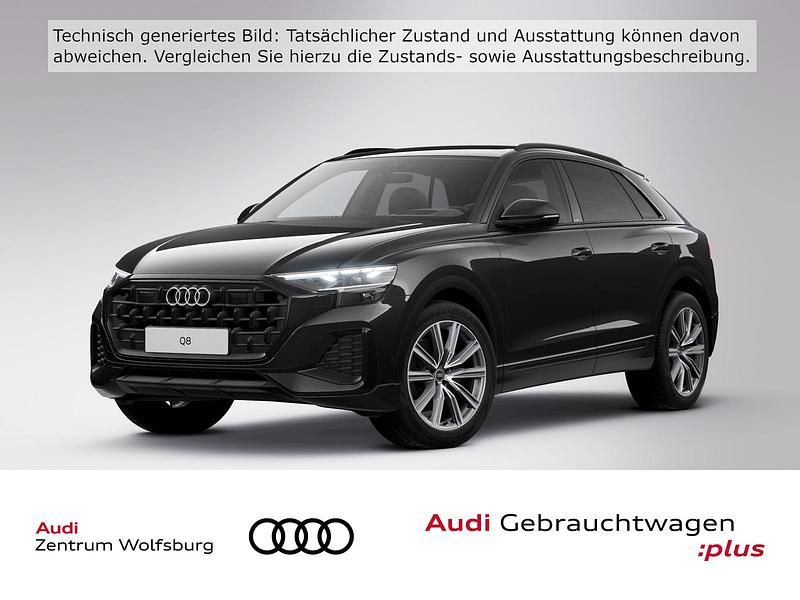 Mythosschwarz metallic Gebraucht 2025 Audi Q8 Ambiente SUV | 67.980 € (Fairer Preis) - Bild 1/3