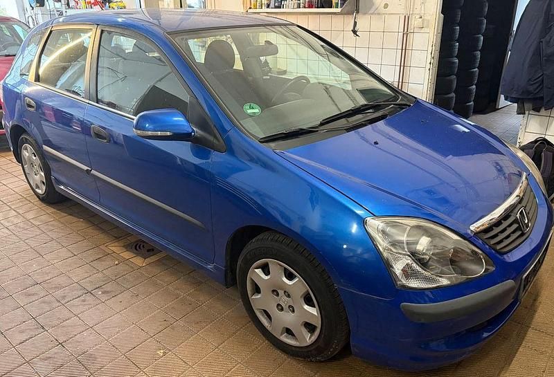 Blau Gebraucht 2003 Honda Civic ES Limousine | 1.990 € (Superpreis) - Bild 1/4