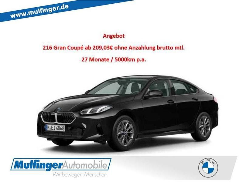 Schwarz (schwarz (schwarz)) Neu 2025 BMW 216 Performance Limousine | 27.695 € (Superpreis) - Bild 1/4