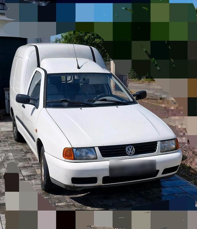 Weiß Gebraucht 1999 VW Caddy Van / Kleinbus | 900 € (Superpreis) - Bild 1/3