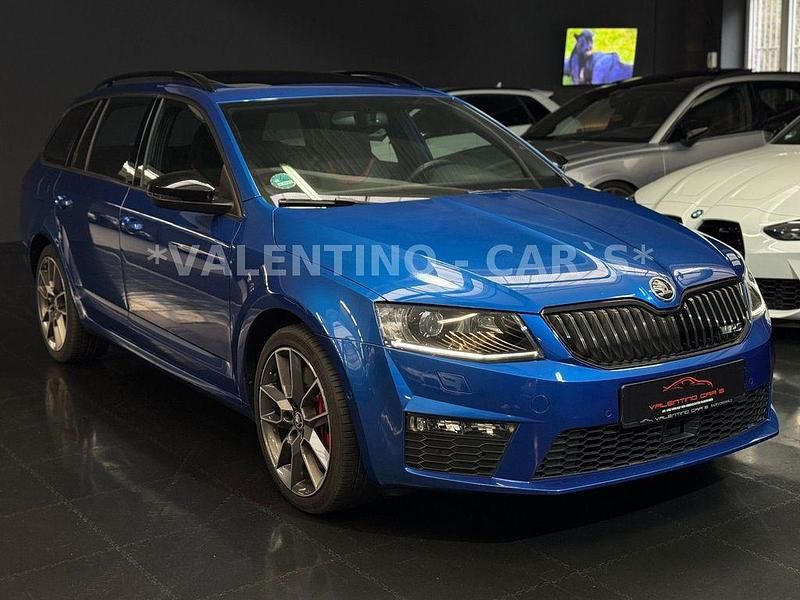 Gebraucht Skoda Octavia RS 220 PS (161 kW) 2015 Blau Kleinwagen