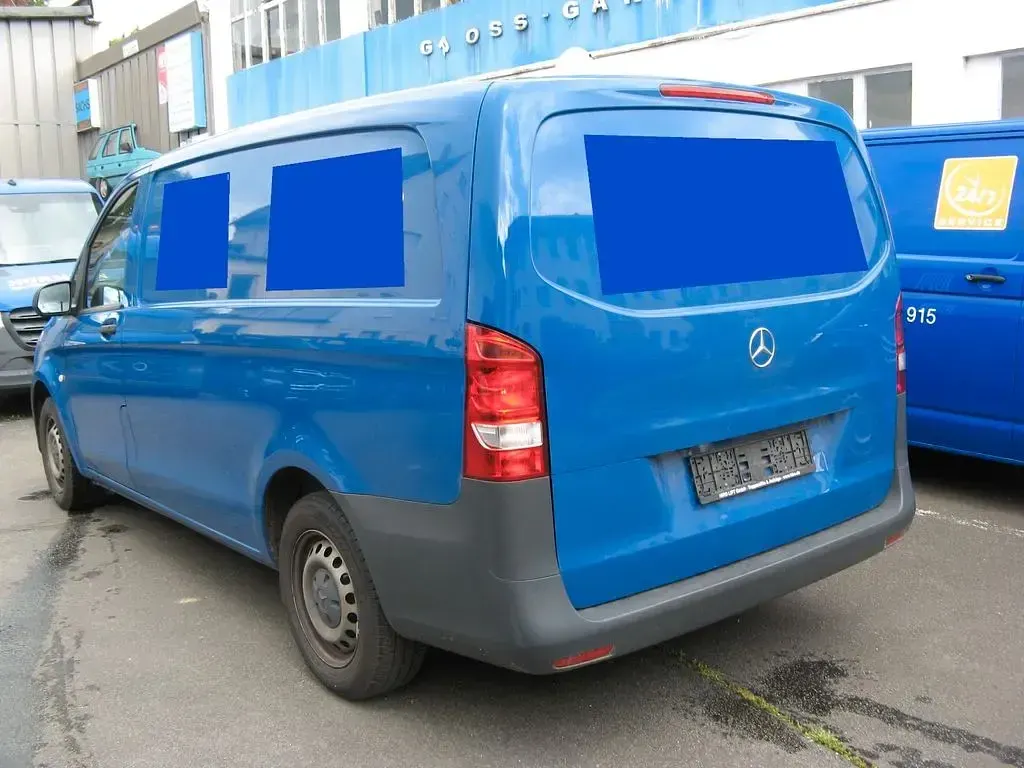 Gebraucht Mercedes Vito 163 PS (119 kW) 2019 Blau Van