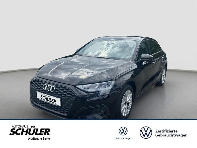 Schwarz Gebraucht 2022 Audi A3 Sportback e-tron Basis Limousine | 24.345 € (Fairer Preis) - Bild 1/4