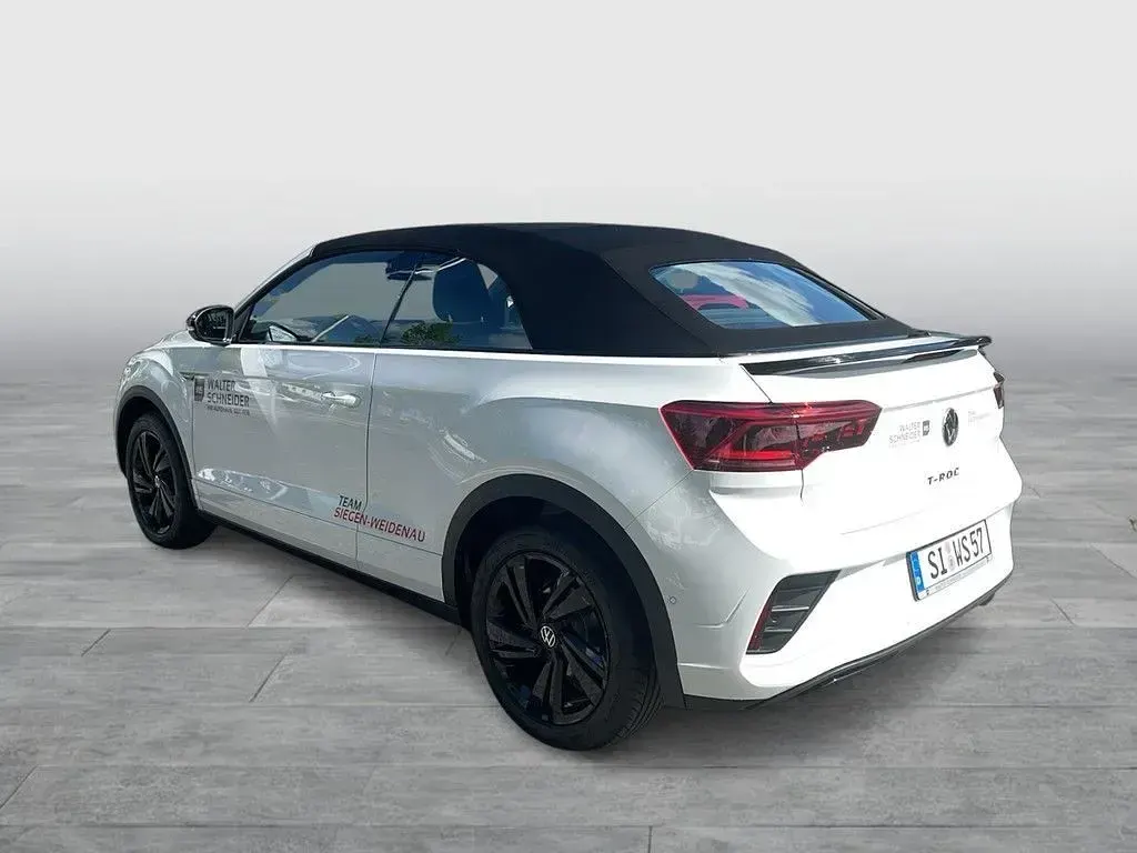 Gebraucht VW T-Roc Cabriolet R-line 150 PS (110 kW) 2026 Pure white Cabrio