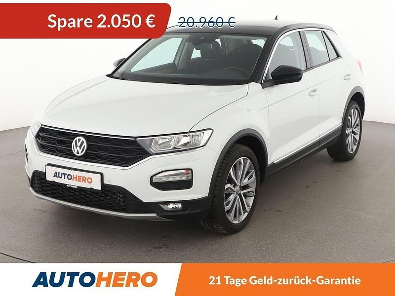 Weiß Gebraucht 2018 VW T-Roc Style SUV | 18.910 € (Fairer Preis) - Bild 1/3