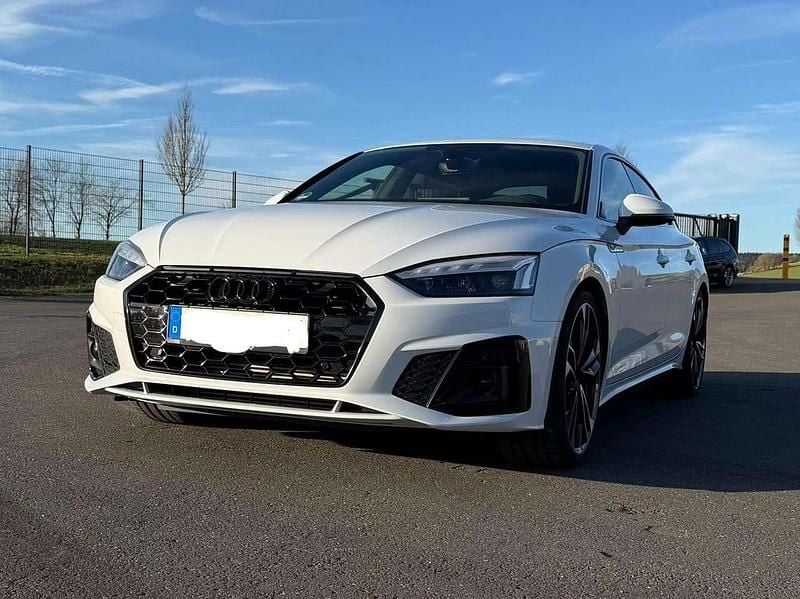 Gebraucht Audi A5 S-Line 204 PS (150 kW) 2021 Weiß Coupé