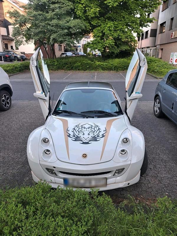 Gebraucht Smart Roadster 61 PS (44 kW) 2003 Weiß Cabrio