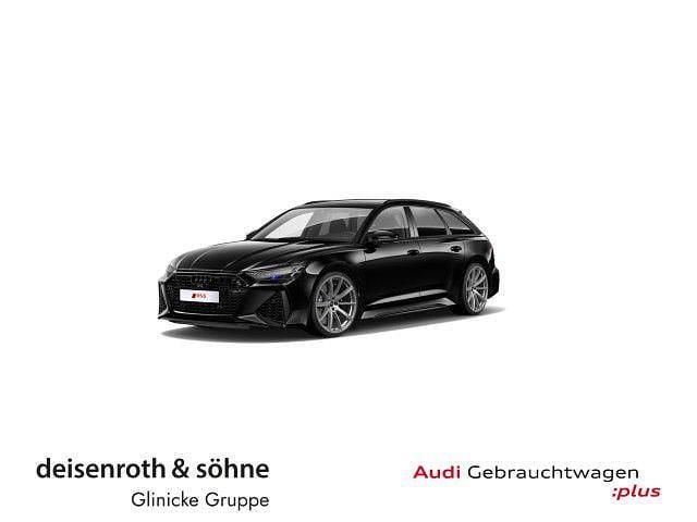 Mythosschwarz metallic Gebraucht 2020 Audi RS6 Ambiente Kombi | 79.755 € (Etwas zu teuer) - Bild 1/4